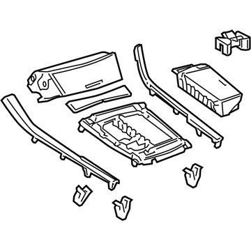 Toyota 58804-07050-B1 Upper Panel