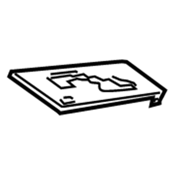 Toyota 35970-AC010 Shift Indicator