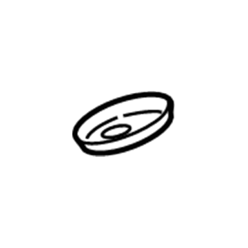 74317-60020-B2 Toyota Sunvisor Cover, Gray Illustration 1 of 1