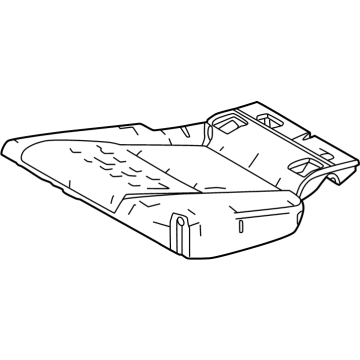 Toyota 71504-60350 Seat Cushion Pad