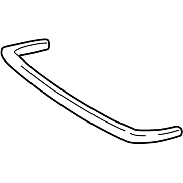 63209-33080 Toyota Panel Sub-Assembly, Roof Wind Deflector Illustration 1 of 1