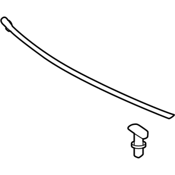 Toyota 53395-AQ010 Seal To Hood