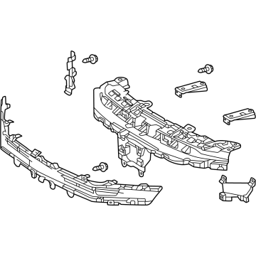 Toyota 53101-AQ030 Grille Assembly