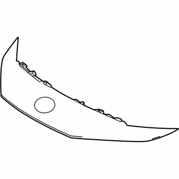 52111-AQ900 Toyota Bar, Front Bumper L/Col Illustration 1 of 1