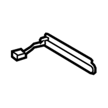82165-48051 Toyota Frame, Driver Side Illustration 1 of 1