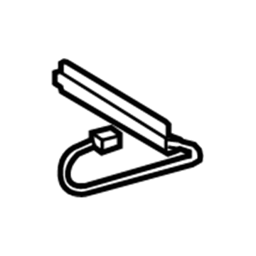 82165-48071 Toyota Wire, Frame, Passenger Side Illustration 1 of 1