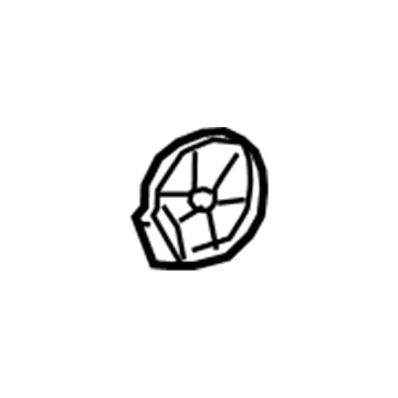 Toyota 72551-33010-C0 Recline Handle Hole Cover