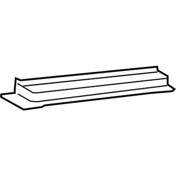 51107-12010 Toyota Side Reinforcement, Passenger Side Illustration 1 of 1