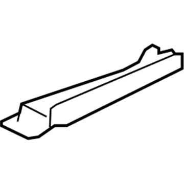 51108-12010 Toyota Side Reinforcement, Driver Side Illustration 1 of 1
