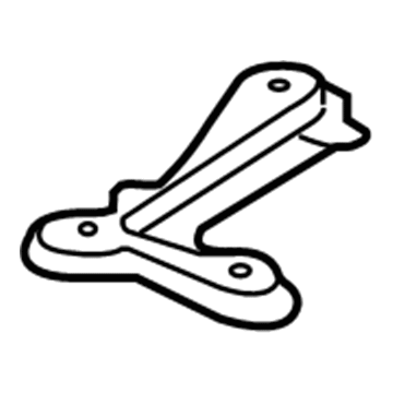 52258-12011 Toyota Rear Brace, Driver Side Illustration 1 of 1