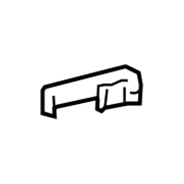 73371-0E010-E0 Toyota Hanger, Sand, Rear Illustration 1 of 1