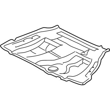 Toyota 58211-06072 Center Floor Pan