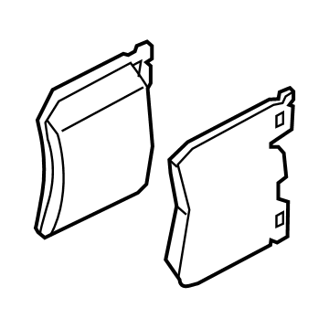 Toyota GR Supra Brake Pads - 04465-WAA04