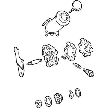 Toyota 44320-04050 Power Steering Pump