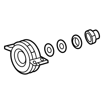 Toyota 37230-09130 Center Support