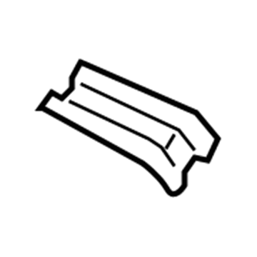 61637-17030 Toyota Protector Bracket, Rear Illustration 1 of 1