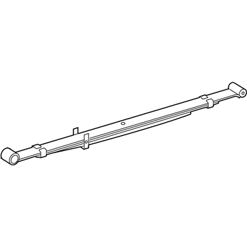 Toyota 48210-04640 Leaf Spring