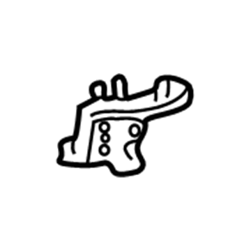 Toyota 53942-0C040 Mount Bracket