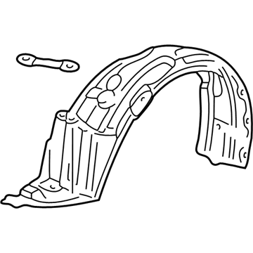 Toyota Prius Wheelhouse - 53875-47010