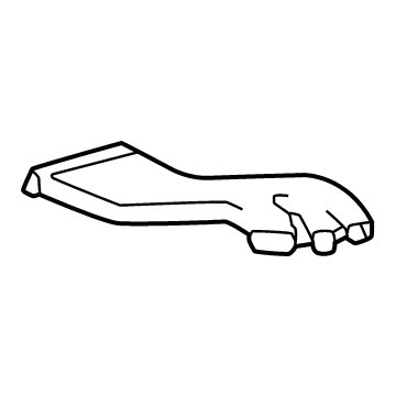 Toyota 87218-04010 Rear Duct