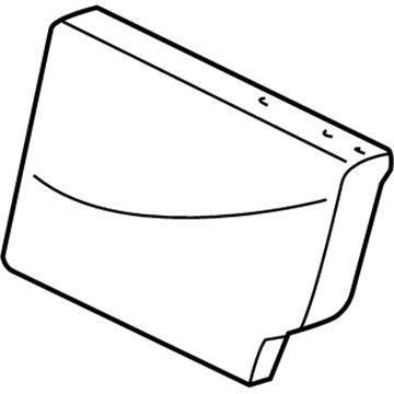 Toyota 71604-52270-B0 Padded Covering