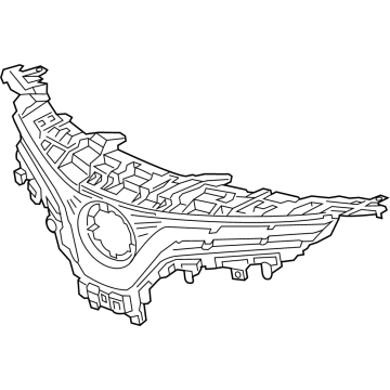 Toyota 53101-06F30 Grille Assembly