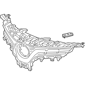 Toyota 53111-06B60 Upper Grille