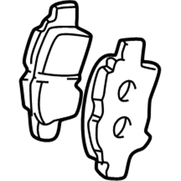 Scion xB Brake Pads - 04465-52170