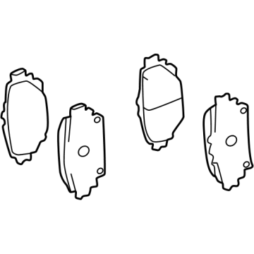 Toyota 04466-30410 Brake Pads