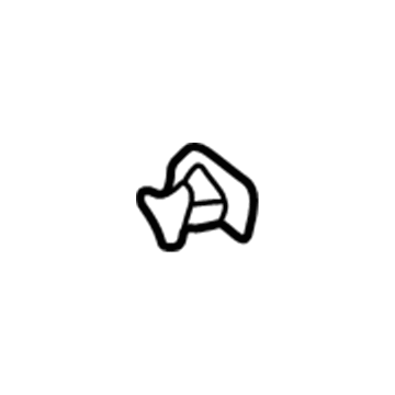 Toyota 75678-0W010 Back Glass Cover