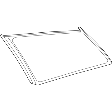 Toyota 62710-02040 Quarter Glass