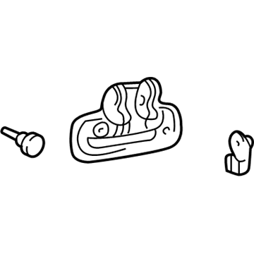 Toyota Avalon Exterior Door Handle - 69240-AC020-G0