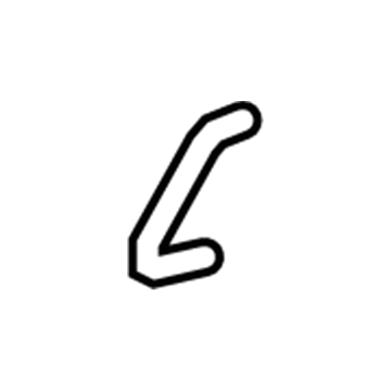 76829-0E030 Toyota Lift Gate Trim Seal, Driver Side Illustration 1 of 1