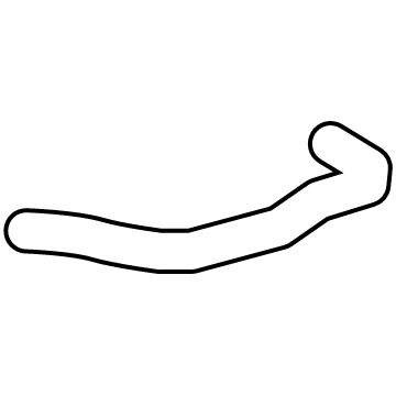 16571-37240 Toyota Connector Hose, Driver Side Illustration 1 of 1