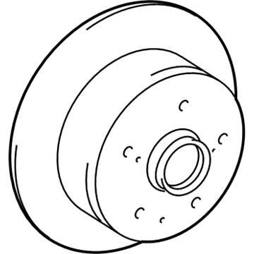 Toyota Avalon Brake Rotor - 42431-07030