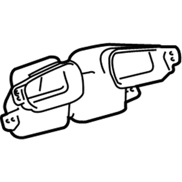 Toyota 55844-07040 Front Duct