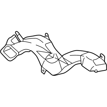 Toyota 87214-0C010 Heater Duct