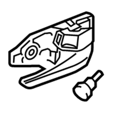 Toyota 69205-0E030-B0 Handle, Inside