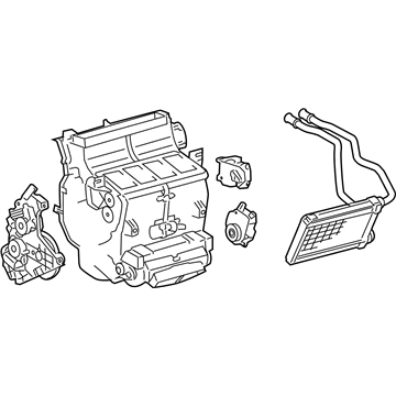 Toyota 87050-0C030 Evaporator Case