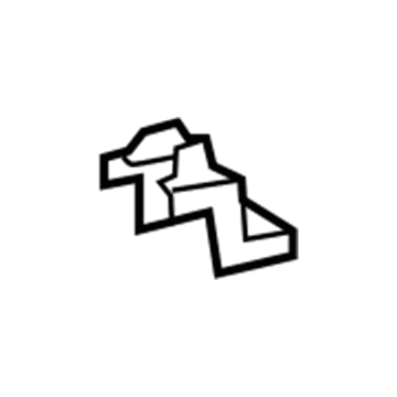 Toyota 72137-0C420-B0 Track End Cover