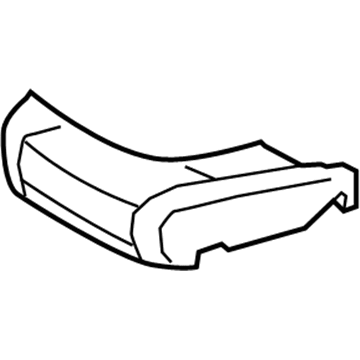 Toyota 71511-0C260 Seat Cushion Pad