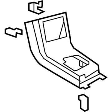 58805-0C080 Toyota Upper Panel, Rear Illustration 1 of 1