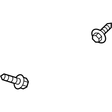 Toyota 90159-60623 Wheel Opening Molding Screw