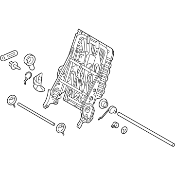 Toyota 71680-0C020 Seat Back Frame