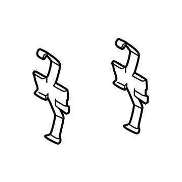 Toyota 04947-02190 Brake Pads Mount Kit