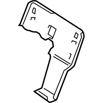 71880-48130-A0 Toyota Seat Back Panel, Passenger Side Illustration 1 of 1