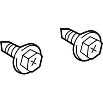 Scion 90159-60561 Rocker Molding Fastener