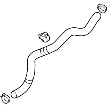Toyota Yaris Water Hose - 16572-WB002