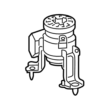 12361-F0080 Toyota Insulator, Engine Mounting, Front(For Transverse Engine) Illustration 1 of 1