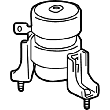12361-0H100 Toyota Front Mount Illustration 1 of 1